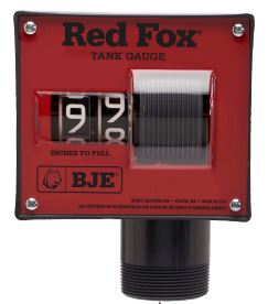oil tank gauge, float gauge, red fox, tank level indicator